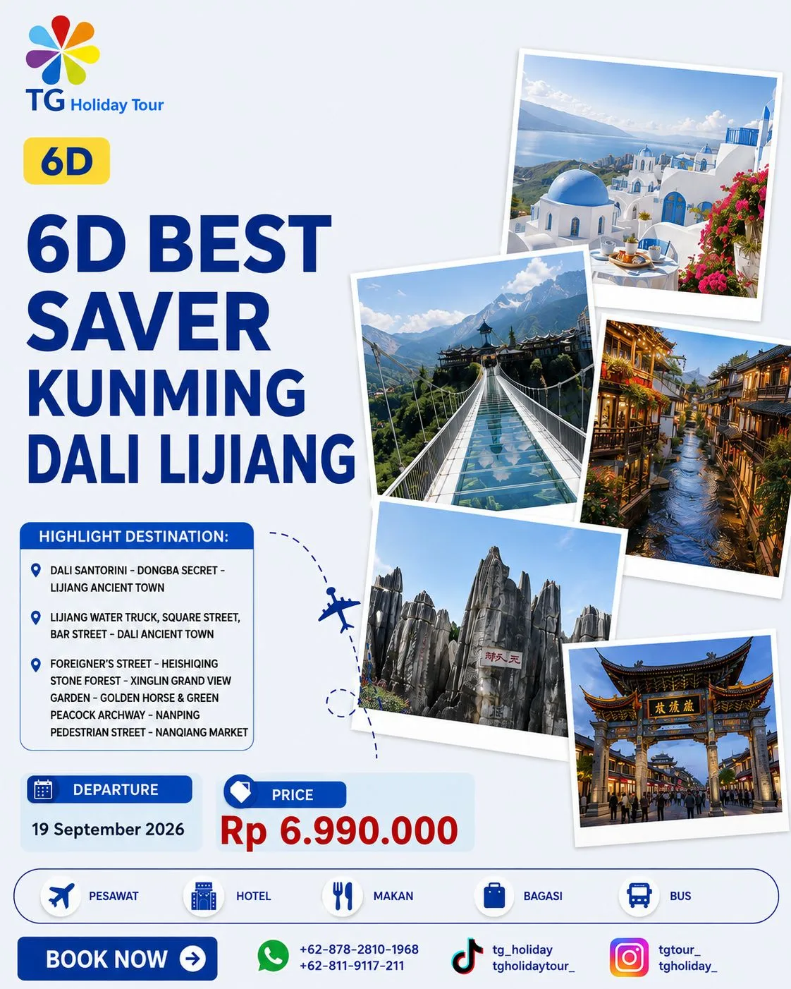 6D Best Saver Kunming Dali Lijiang